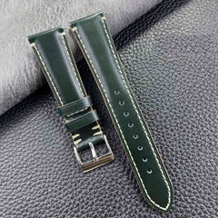 Cowhide Leather Strap Quick Release Watch Chain 20 22 24mm