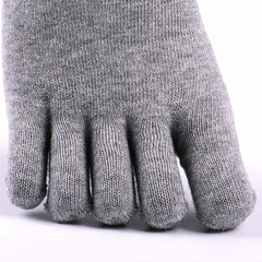 4 Pairs Solid Toe Socks for Women