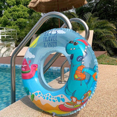 Inflatable Float Swimming Laps Adult Children Water Sports Toys