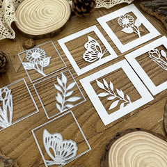 Metal Cutting Dies Sunflower Butterfly Tulip L