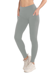 High Stretch Solid Yoga Leggings for Women Running Fitness Workout Activewear