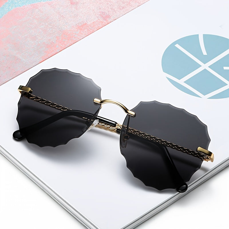 Chain Leg Sunglasses European Sunglasses