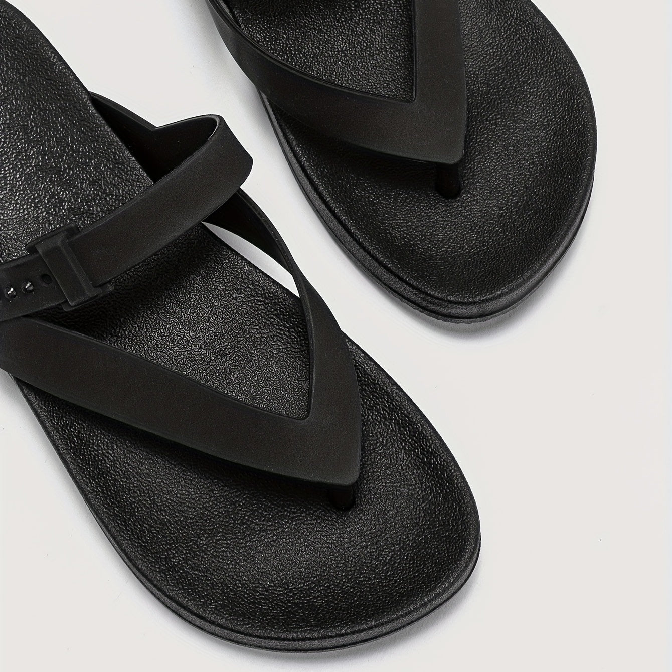 Women's Open Toe Flip Flops Slip On Slide Shoes