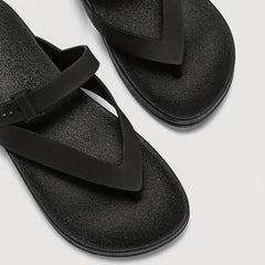 Women's Open Toe Flip Flops Slip On Slide Shoes