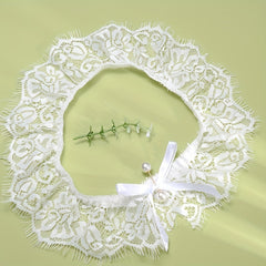 Faux Pearl Lace Legs Band Bridal Wedding Accessories