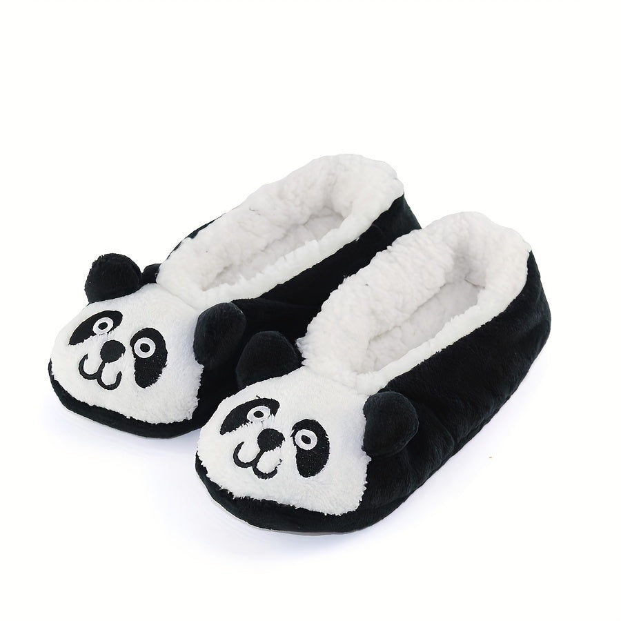 Cartoon Animal Fuzzy Socks Soft & Warm Low Cut Floor Socks Women's Stockings