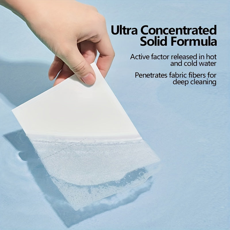 Laundry Bubble Paper Washing Tablets Sterilization And Mite Removal