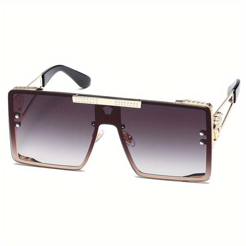 Men's Large Frame Sunglasses UV Protection Driving Glasses
