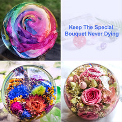 3Pcs 3D Sphere Resin Molds Seamless Ball Shapes Silicone Molds For Resin Casting