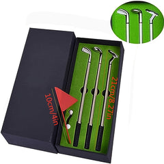 Golf Pen Set Mini Desktop Golf Ball Pen Gift For Desk Games Office & School