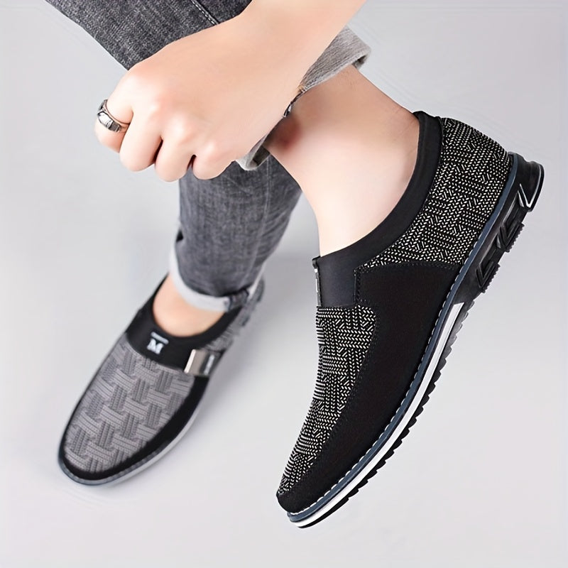 Men's Slip On Formal Shoes Non Slip Smart Casual Shoes