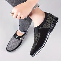 Men's Slip On Formal Shoes Non Slip Smart Casual Shoes