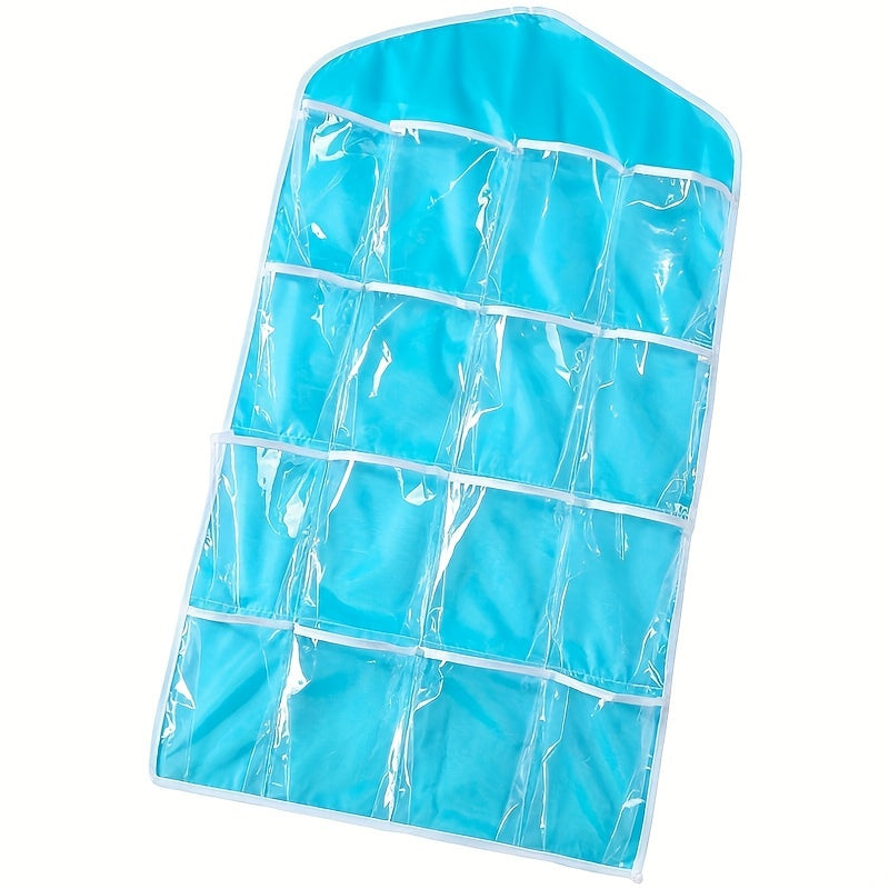 16 grid Hanging Underwear Bags Dust proof Storage Bag