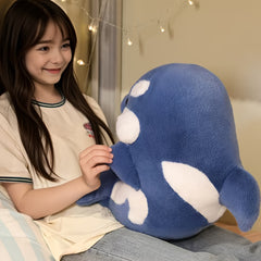 Smiling Whale Ocean Plush Toy Gift