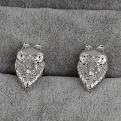 Wolf Head Cufflinks Animal Cufflinks French Shirt Clothing Cufflinks