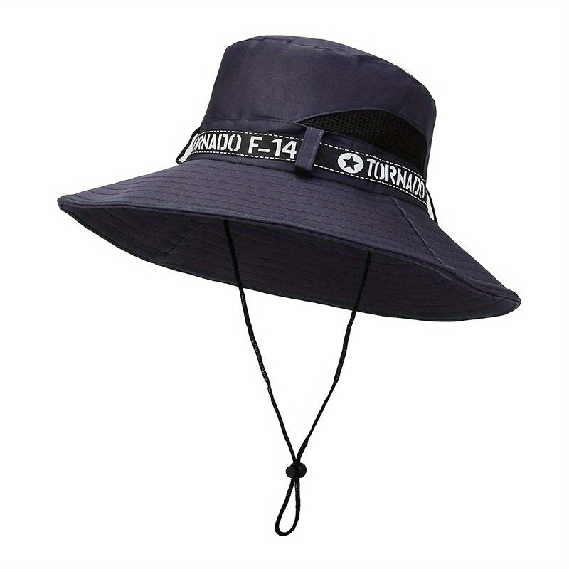 Foldable Fishing Cap Sun Hat Polyester Spring Summer Outdoor Hat