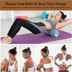 Foam Massage Roller for Muscle Recovery, Yoga, Fitness