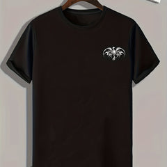 Bird Print Men's Graphic T shirt for Summer