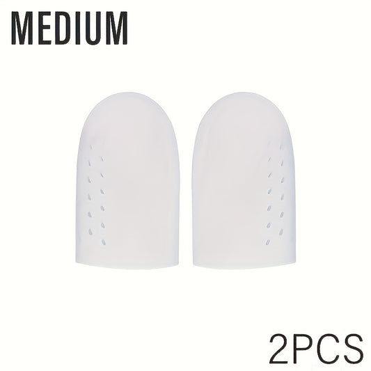 Soft Gel Toe Caps for Big Toe - Breathable Silicone Toe Protector Sleeves