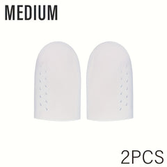Soft Gel Toe Caps for Big Toe - Breathable Silicone Toe Protector Sleeves