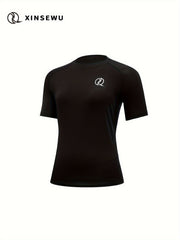 Women's Quick Drying Round Neck T Shirt