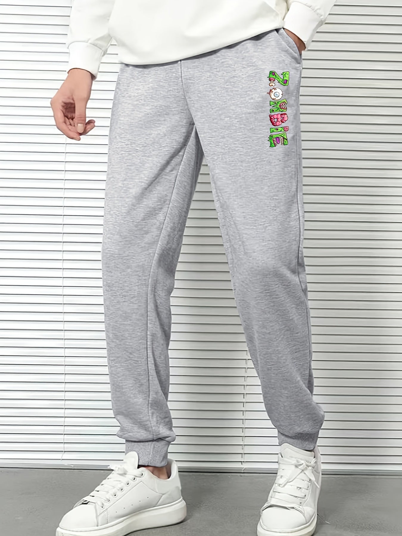 Men's ZOMBIE Print Sports Pants