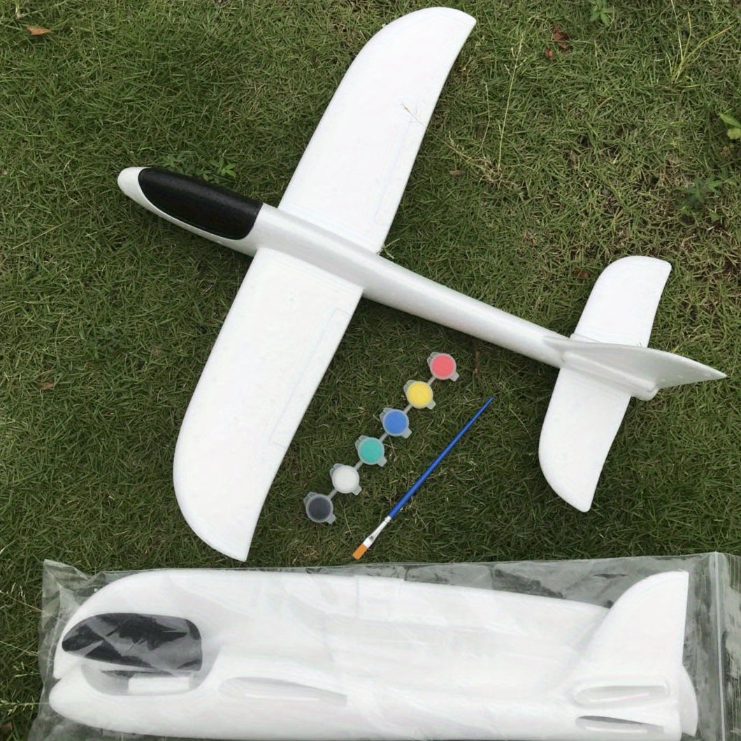 EPP Foam Glider Hand Throw Airplane DIY Painting Outdoor Fun
