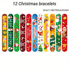 12 24pcs Christmas Bracelet Wristband Party Supplies Gift Outdoor