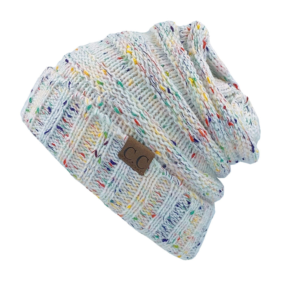 Women Knit Beanie Hat For Winter, Fleece Lined