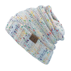 Women Knit Beanie Hat For Winter, Fleece Lined