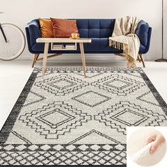 Moroccan Bohemian Rustic Geometric Area Rug for Home
