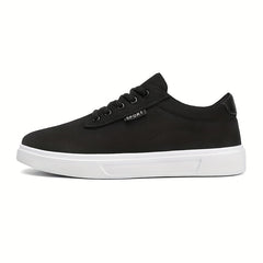 Men's Knitted Lace Up Casual Shoes Non Slip Sneakers