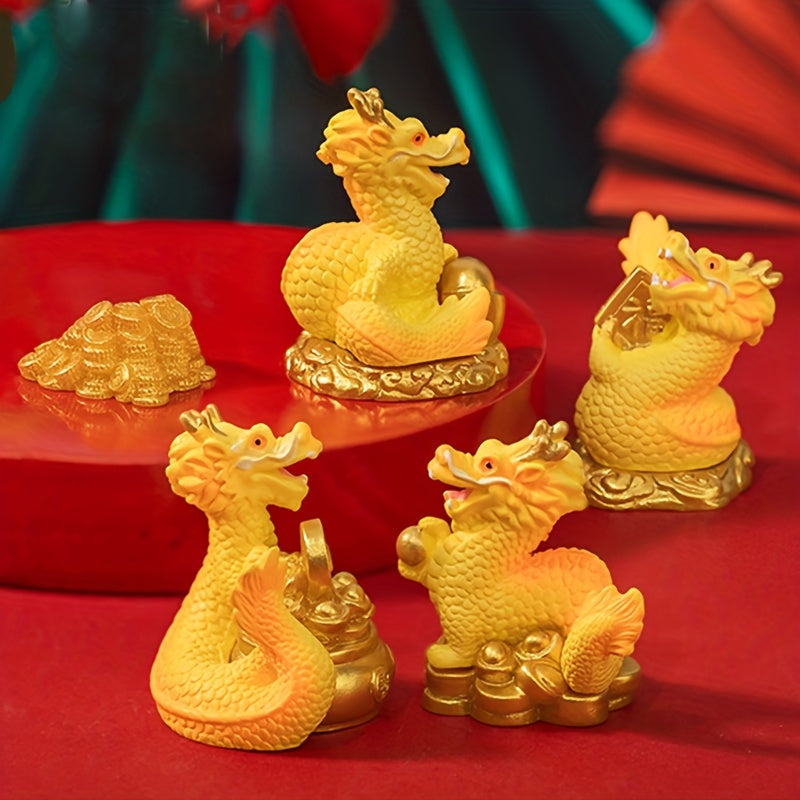 Year Dragon Ornament Zodiac Dragon Doll DIY Decorations