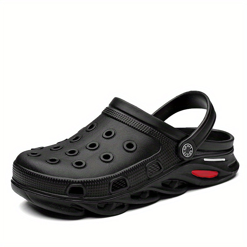 Unisex Platform Clogs Hollow Out Garden Shoes