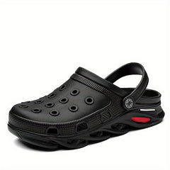 Unisex Platform Clogs Hollow Out Garden Shoes