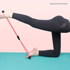 8 Shaped Fitness Puller Yoga Elastic Resistance Band Home Exercise Equipment