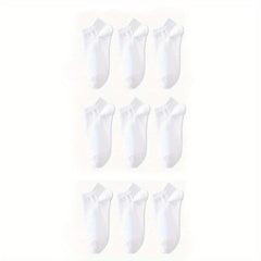 9 Pairs Soft Lightweight Ankle Socks Women's Stockings
