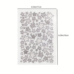 1pc Starry Sky DIY Decoration Cartoon Stamp