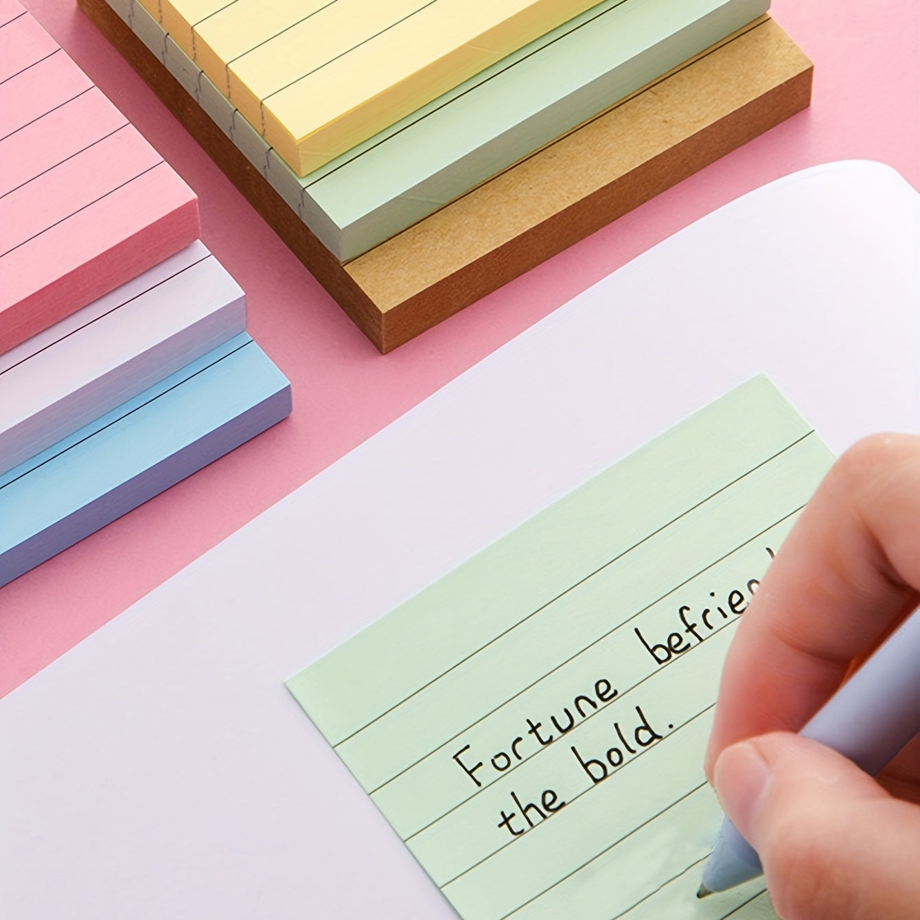 Student Square Cartoon Sticky Note Book Self-adhesive Sticker