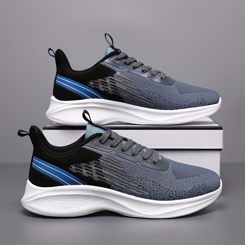 Men's Lightweight Breathable Athletic Shoes For Running Gym