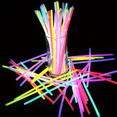 6pcs Concert Fluorescent Stick Christmas Party Supplies