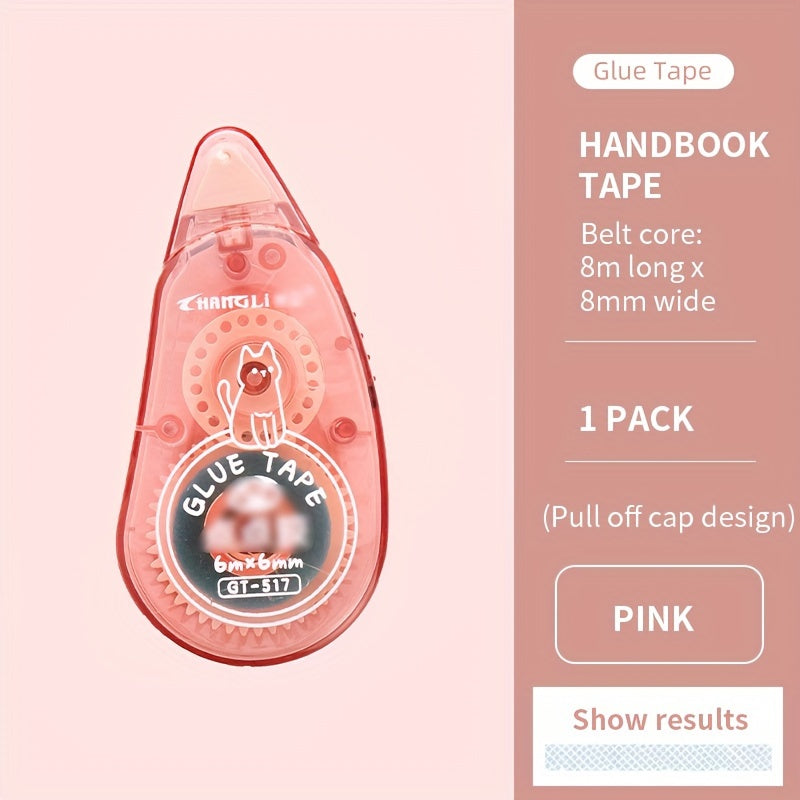 Dotted Adhesive Transparent Journal Tape
