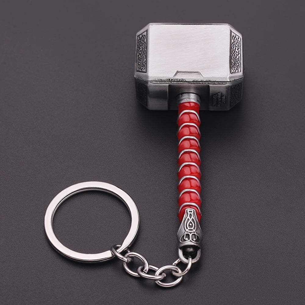Hammer Keychain Metal Keyring Car Pendant Accessories