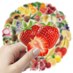 50pcs Blueberry Fruit Stickers for DIY Projects Scrapbooking & More