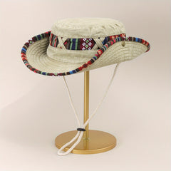 Vintage Distressed Boonie Hat Outdoor Fishing Sun Hat
