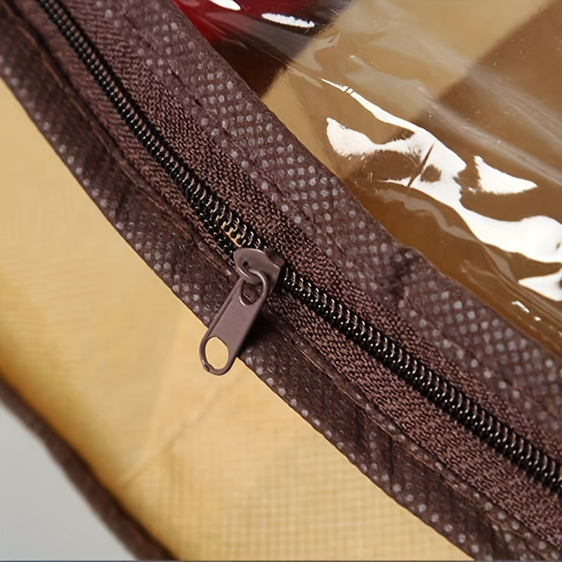 1PC Shoe Storage Bag Under Bed Dustproof Shoes Storage Organizer With Grids