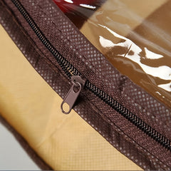 1PC Shoe Storage Bag Under Bed Dustproof Shoes Storage Organizer With Grids