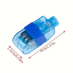6 Colors LED Kids Party Finger Lights Light Up Ring Toys Halloween Rave