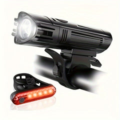 Bright USB Rechargeable Bike Light Set