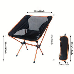 Portable Folding Chair for Camping Beach Picnic Lightweight High Load Capacity